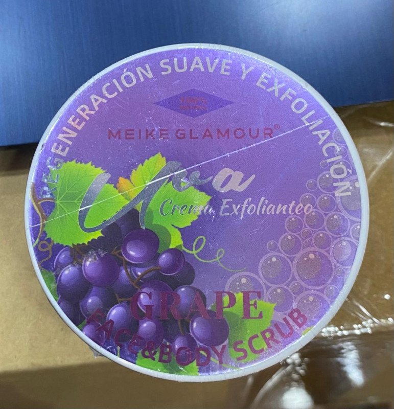 Meike Glamour Ava Creme Exfoliante Grape